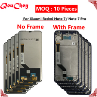 MOQ: 10 Buah Grosir untuk Xiaomi Redmi Note 7 Note 7 Pro LCD Display M1901F7G M1901F7S Rakitan Digitizer Layar Sentuh