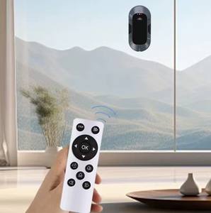 Nettoyeur de vitres intelligent 2026 avec <span class=keywords><strong>double</strong></span> pulvérisation d'eau, robot <span class=keywords><strong>lave</strong></span>-vitres silencieux - Product Image 3