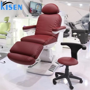 Kisen, le lit de beauté électrique le plus haut de gamme à 4 moteurs avec commande au pied, rotation, couleur personnalisée, pour soins des cils, cosmétiques, spa et soins du visage - Product Image 6