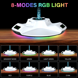 Estación de Carga 3 en 1 YZC-600 para Control P5, Base de Carga con Soporte para Auriculares, Luz RGB, Accesorio de Juego, Carga Rápida - Product Image 6