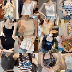 <span class=keywords><strong>Camiseta</strong></span> de Tirantes para Mujer, Estilo Corsé, Cuello Cuadrado, Estampado Floral, Multicolor, Sexy, Verano - Product Image 4