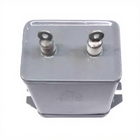 Condensateur CJ48-2 500VAC 5UF 5 microfarads en film polypropylène métallisé, rempli d'huile, boîtier métallique, haute Dv/dt, faible ESR, IEC 60252