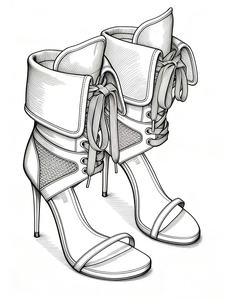 <span class=keywords><strong>Sandali</strong></span> <span class=keywords><strong>con</strong></span> Tacco Verde Oliva per Donna, Cinturino alla Caviglia a Strati e <span class=keywords><strong>Lacci</strong></span>, Vendita all'Ingrosso - Product Image 6