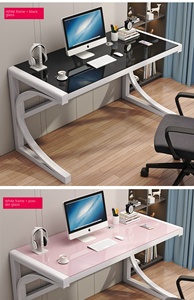 Bilgisayar masası, masaüstü masası, ev öğrenci çalışma masası, basit Modern yazı masası, e-spor masası, yatak odası ofis masası - Product Image 2