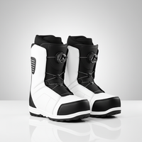 Raquettes à neige pour adultes, hommes et femmes, avec système de fixation rapide à fil d'acier, chaudes, antidérapantes, imperméables, pour le ski et le snowboard