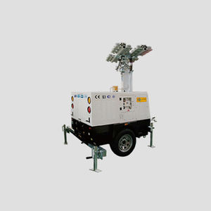 9m hidráulico deportes al aire libre de los estadios de emergencia 1440w led luces de luz de inundación de la torre - Product Image 2