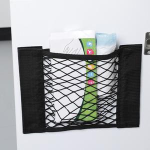 25cm x 40cm rete di plastica RV con nastro adesivo PP auto Organizer supporto e tasca per barche bagagliaio sedile auto