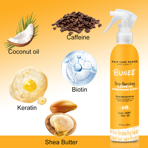 Nouvelle tendance 250ml démêlant naturel laisser dans le conditionneur Spray brumisateur pour <span class=keywords><strong>cheveux</strong></span> brillant Spray pour <span class=keywords><strong>cheveux</strong></span> caféine <span class=keywords><strong>beurre</strong></span> <span class=keywords><strong>de</strong></span> <span class=keywords><strong>karité</strong></span> pour <span class=keywords><strong>cheveux</strong></span> fins - Product Image 4