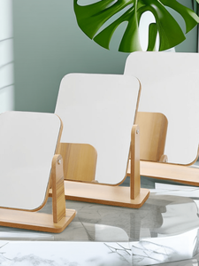 Wholesale Household 360 Degree Cosmetic Wooden Portable <strong>Stand</strong> <strong>Mirror</strong> - Product Image 3