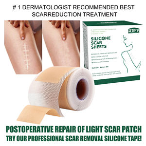 Yeso chino de seguridad transpirable cómodo de 4cm * 300cm para mejorar la hiperplasia de cicatrices y las cicatrices de desvanecimiento hojas de cicatriz de silicona - Product Image 5