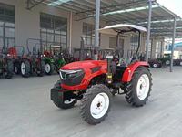 Tracteur agricole 4x4 60 CV avec pelle, prix avec la meilleure qualité, tracteur agricole 4 roues motrices à vendre