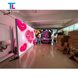 TianLang, pantalla LED personalizada, marco de aluminio reutilizable de alta calidad, caja de luz de cabina de Feria Comercial de promoción de publicidad sin marco SEG - Product Image 1