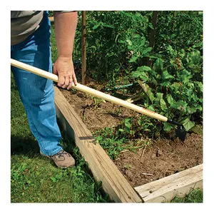 Manufactures Garden Tool Hoe Flat Tip Wholesale hoe wood handle weeding hoe