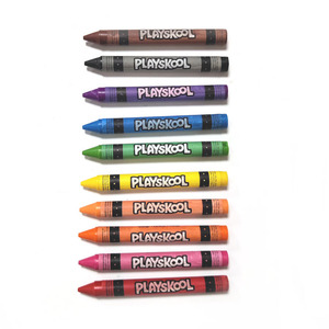 Wholesale Eco-friendly Color Box Set 10 Color Standard Size Crayon Set Art <b>Drawing</b> Wax Crayon for Kids - Product Image 5