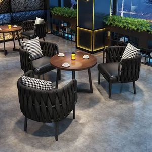 Bộ bàn ghế quầy bar phong cách công nghiệp, phù hợp cho nhà hàng, quán bar và quán cà phê. - Product Image 6