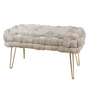 Factory Customized New Design End of Bed <strong>Bench</strong> Modern Furniture Velvet <strong>Indoor</strong> <strong>Bench</strong> - Product Image 1