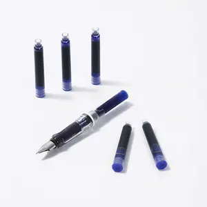 خرطوشة حبر أقلام شكل الحبر من XINGMAI تحتوي على 4 ألوان مختلفة تحتوي على أكياس حبر متوفر عينة مجانية من المورد الصيني يحمل شعارًا مخصصًا مصنوع من البلاستيك عالي الجودة مقاس 3.4 ملليمترًا