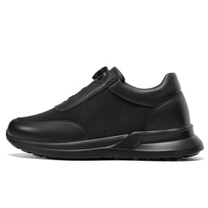 Zapatos de Hombre <span class=keywords><strong>Boohooman</strong></span> Negros de Alta Calidad, de Cuero Vacuno, Transpirables, Resistentes, con Aumento de Altura Invisible de 8 cm, para Invierno y Verano - Product Image 2