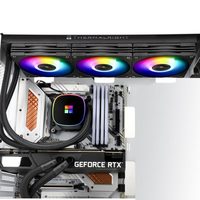 Refroidisseur de processeur liquide Thermalright Frozen Horizon 360 V2 BLACK ARGB avec trois ventilateurs PWM 1850RPM pour LGA1700 AM5