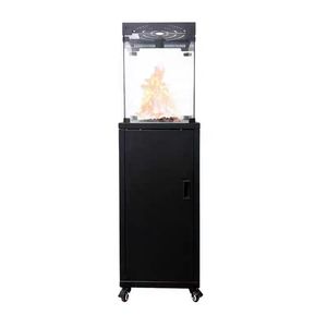 <span class=keywords><strong>Chimeneas</strong></span> eléctricas interiores con inserto de acero de diseño moderno y calentadores de gas para exteriores Compatible con gas natural para sala de estar Villa - Product Image 1