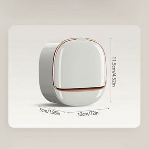 Boîte à Savon Murale Exquise pour Salle de Bain, Support de Savon de Luxe pour Porte de Salle de Bain, Égouttoir Non Perforé pour Savon de Lessive - Product Image 6