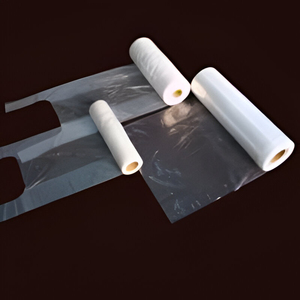 OEM Custom Size PE <b>Plastic</b> <b>Roll</b> Bags KIEN NAM Brand Self Adhesive Seal Supermarket Household Commercial Use Offset Printing Logo - Product Image 2