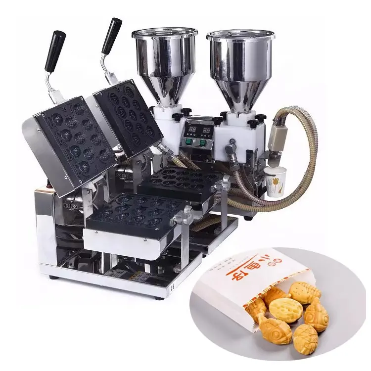 Automatic stainless steel walnut cake make machine /sweet cake making machine