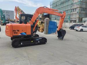 Excavatrice agricole ZX70-5A en bon état avec moteur Yanmar, pompe hydraulique Hitachi et composants de boîte de vitesses et de moteur à vendre - Product Image 5