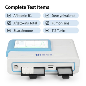 Thức ăn nấm aflatoxin Analyzer hạt mycotoxin Detector huỳnh quang định lượng độc tố Thiết bị kiểm tra thiết bị - Product Image 3