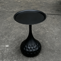 Table basse moderne en métal durable pour salon, meubles de maison