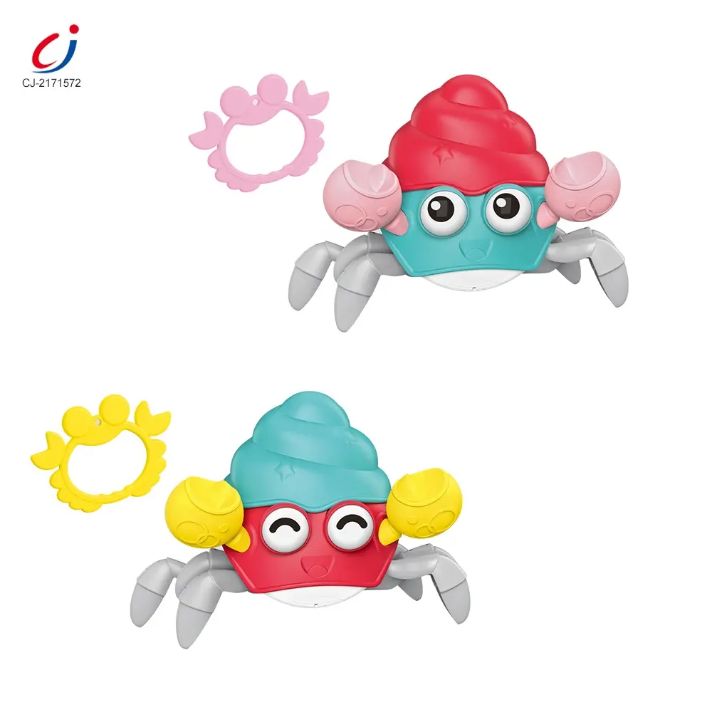 Toddlers pull line walking kids bathtub swimming amphibious hermit crab wind up toy