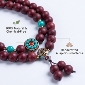 Handmade Flower Scent Twelve Guests Incense Bead Bracelet Traditional Chinese <strong>Zen</strong> Meditation Prayer Beads Ethnic Jewelry Gift - Product Image 1