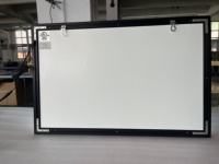 Cadre photo LED ultra fin personnalisé, boîte à lumière mince, panneau d'affichage de menu pour usage intérieur, boîtes lumineuses publicitaires pour restaurants et magasins
