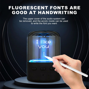 Latest Children Adult Christmas Birthday Electronic Gift DIY Writing Content Cute Doll <b>Small</b> Portable <b>Speaker</b> with Erasable Pen - Product Image 2