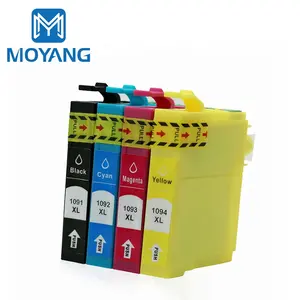 MoYang兼容EPSON T1091-4墨盒触控笔ME30/ME300/80W/360/520/600F/700FW打印机墨盒T1091