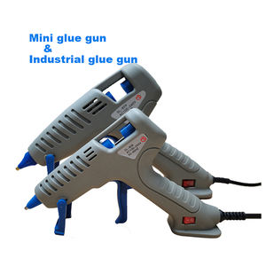 Nouveau design, <span class=keywords><strong>pistolet</strong></span> à <span class=keywords><strong>colle</strong></span> thermofusible professionnel industriel de grande taille, préchauffage rapide, robuste, 300W 400W avec bâtonnets de <span class=keywords><strong>colle</strong></span> - Product Image 4