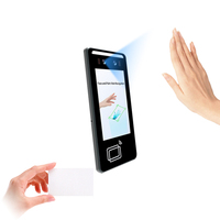 Sistema de Acceso a Puertas con Reconocimiento de Venas de la Palma sin Contacto, Sistema Biométrico con SDK Opcional, Reconocimiento Facial, Código QR RFID y Huella Dactilar