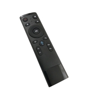 Q5 Air Mouse 2.4G sans fil RF télécommande Gyroscope entrée vocale Android TV Box utilisant la télécommande intelligente, prix de gros