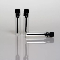 1ml 2ml 3ml 10ml mini testeur de parfum vide échantillon 2ml vaporisateur d'huile de parfum décanter en verre