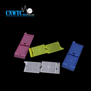 Casete de inserción cuadrado de casete de biopsia de patología plástica de laboratorio - Product Image 3