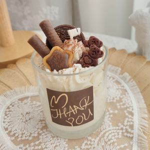 Ventes en gros de bougies aromatiques artisanales en cire de soja biologique respectueuses de l'environnement pour Noël et les anniversaires, décoration de la maison - Product Image 4