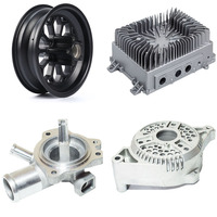 Service de moulage sous pression d'aluminium personnalisé OEM ADC12 A380, pièces moulées sous pression haute pression, usinage CNC, usine certifiée ISO 9001