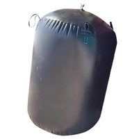 Bouchon gonflable en caoutchouc haute pression pour pipeline pétrolier et gazier, pour test de tuyaux, isolation, réparation d'urgence, type ballon, noir