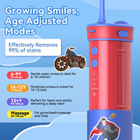 JTF Portable Enfants Dentaire Oral Irrigator Rechargeable Sans Fil Hydropulseur pour Dents, Gencives, Bretelles, Soins Dentaires