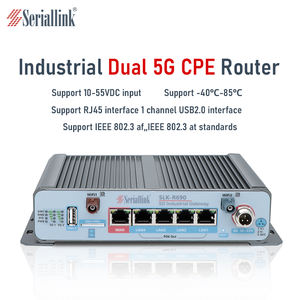 SERIALLINK endüstriyel hücresel yönlendirici 4G 5G çift SIM kart kablosuz VPN yönlendirici POE GPS isteğe bağlı olabilir SLK-R690-5G-A2 - Product Image 6