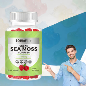 Suplementos de hierbas OEM de etiqueta privada para adultos adolescentes musgo de mar irlandés gomitas de saúco negro aceite de semilla de comino negro bardana - Product Image 1