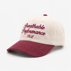 Gorra de Béisbol de Pana de 6 Paneles con Parche de Chenilla y Logotipo Personalizado, Visera Plana, Diseño Vintage con Letras, Unisex, Venta al Por Mayor - Product Image 1