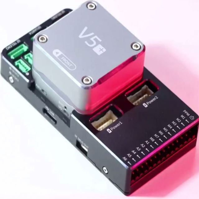 CUAV V5+ 1:5 Scale Drone Flight Controller Kit with Pixhawk 2.4.8 Battery Power Source Made of Plastic