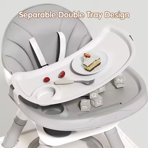 Modelo Popular 2024 <span class=keywords><strong>Silla</strong></span> Alta de <span class=keywords><strong>Comer</strong></span> 7 en 1 Mesa de Comedor <span class=keywords><strong>para</strong></span> Bebés Juego de Sillas Altas y Asientos Elevadores - Product Image 4