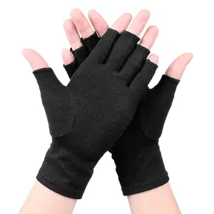 Gants demi-doigts unisexes Gym Fitness Moto Gants de conduite demi-doigts